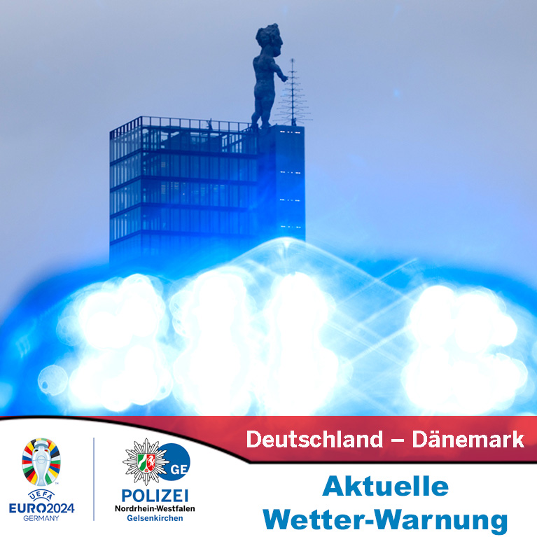 Aufgrund der aktuellen Wetterlage werden das Public Viewing am Amphitheater und in der Fan Zone am Nordsternpark aufgelöst.
Verlassen Sie die Plätze. Die Ordner vor Ort geben Ihnen Verhaltenshinweise, bitte leisten Sie diesen Folge.