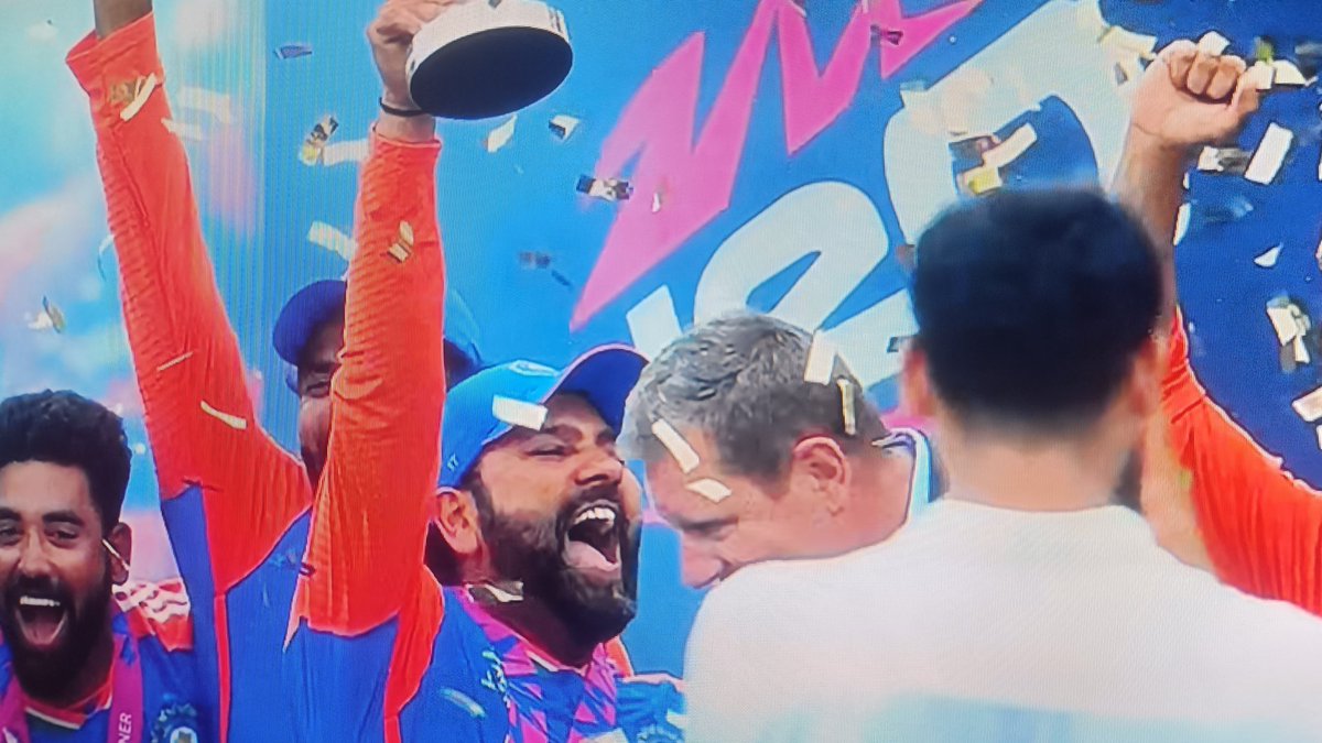 Rohit Sharma the world champion.
Icc world cup 2024

#ICCT20WorldCup2024 #T20WorldCup #T20WorldCup2024 #T20WorldCupFinal