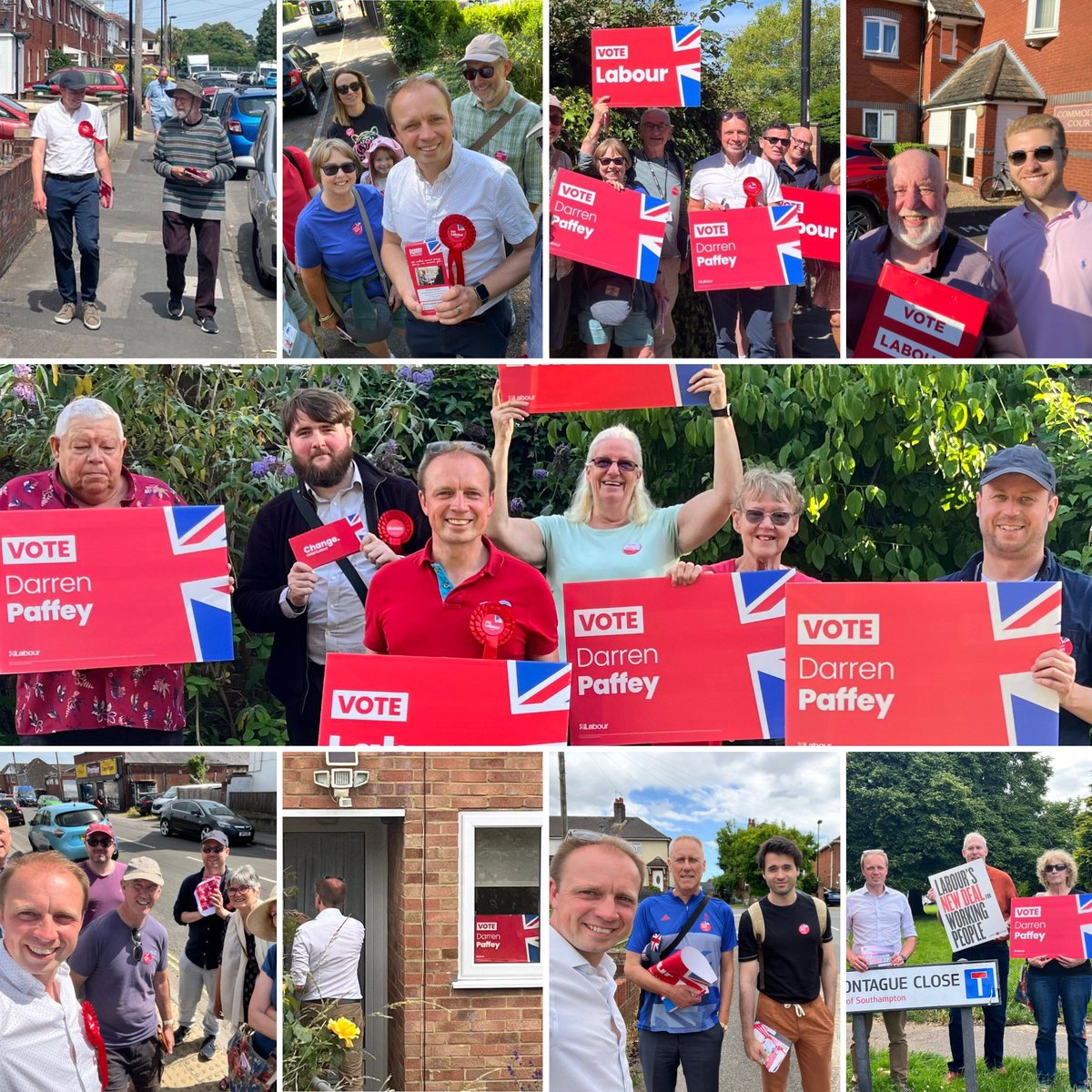 darrenpaffey's tweet photo. Thank you to everyone who has helped in this last weekend of campaigning. The message people are giving us is loud and clear: it’s time for change!
Remember that if you want change in Southampton Itchen, you have to vote for it.
#VoteLabour🌹🇬🇧 https://t.co/6ROWy0N2iz