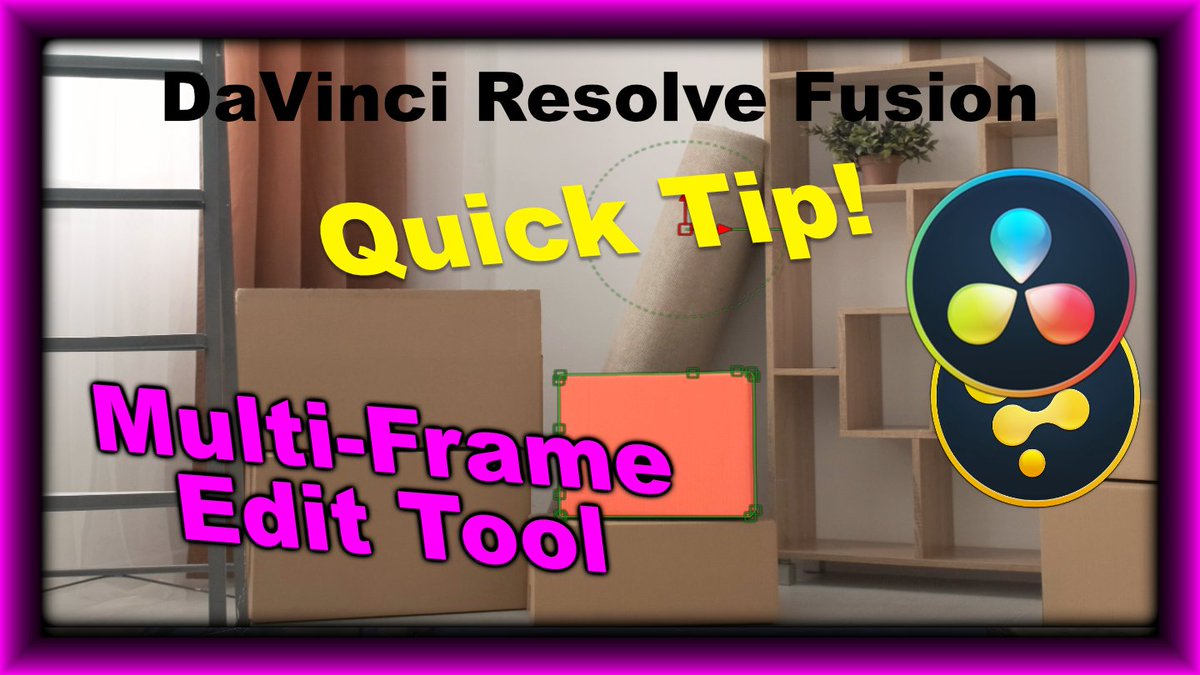 ProphetlessPost's tweet image. Quick Tip! Using the Multi-Frame Edit Tool - Resolve Fusion.
youtu.be/7k6ipimGoZM