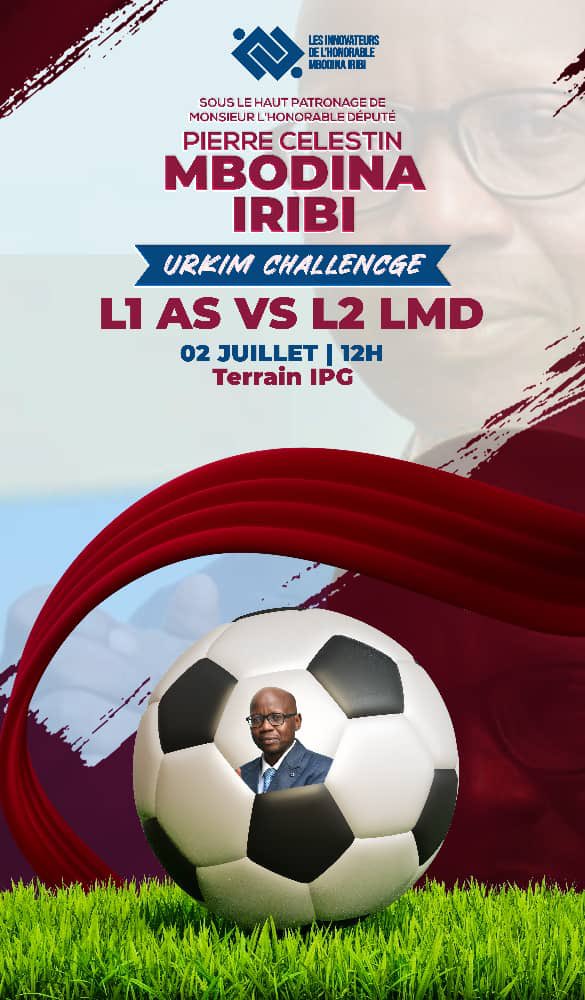 Grande est notre joie d'avoir débuté ce Tournoi de Football ensemble et qui s'achève par une Grande Finale ce Mardi 02 Juillet 2023 au Terrain IPG à 12H. 

Merci à l'IMIPIC pour l'organisation, car ce tournoi nous a permis de dénicher quelques talentueux de la RDC