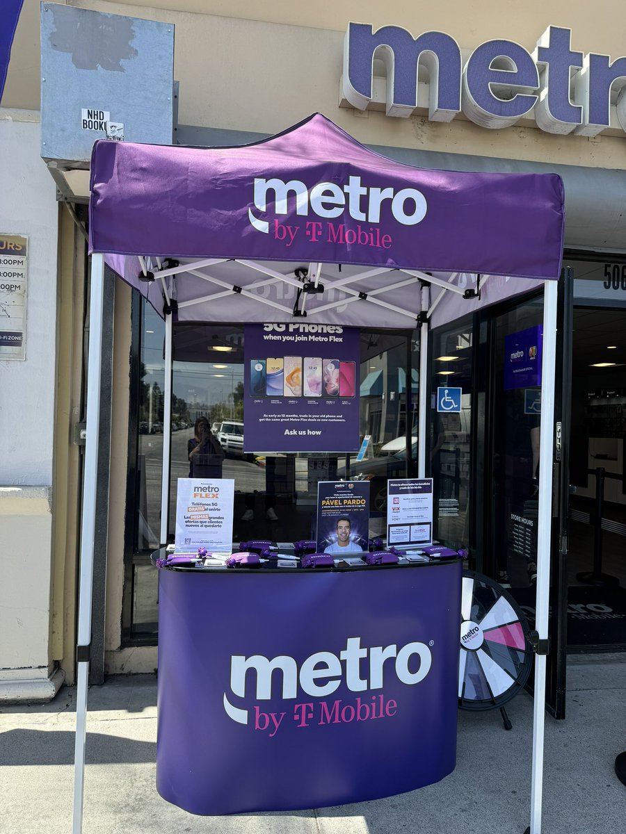 Vanessa Gonzalez (@srtabing) on Twitter photo At <a href="/MetroByTMobile/">Metro by T-Mobile</a> we love our customers! Stop by 5060 Whittier in LA today 12-2p for an LAFC player appearance and hang out with KLVE 107.5! Come see why Metro is none of the yada and all the fun! <a href="/StacieLlaurado/">Stacie Llaurado</a> <a href="/richardgroberto/">Richard Roberto</a> At <a href="/MetroByTMobile/">Metro by T-Mobile</a> we love our customers! Stop by 5060 Whittier in LA today 12-2p for an LAFC player appearance and hang out with KLVE 107.5! Come see why Metro is none of the yada and all the fun! <a href="/StacieLlaurado/">Stacie Llaurado</a> <a href="/richardgroberto/">Richard Roberto</a>