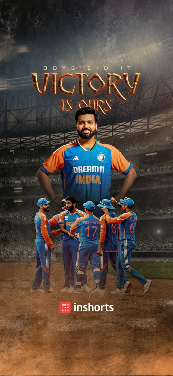 Valtaoi02's tweet photo. Champions!India wins the T20 World Cup 2024!Kudos to the entire team for a stellar performance,especially to Virat for his knock.Thank you,Kohli,for your incredible contributions and inspiring career.Enjoy your retirement! #T20WorldCup2024 #ChampionIndia #ThankYouKohli #BleedBlue https://t.co/DUm8GLsf5W