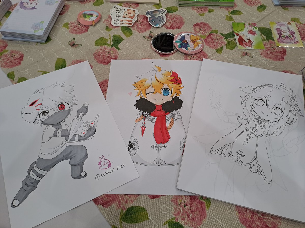 I was produktive today ahahaha #dokomi2024