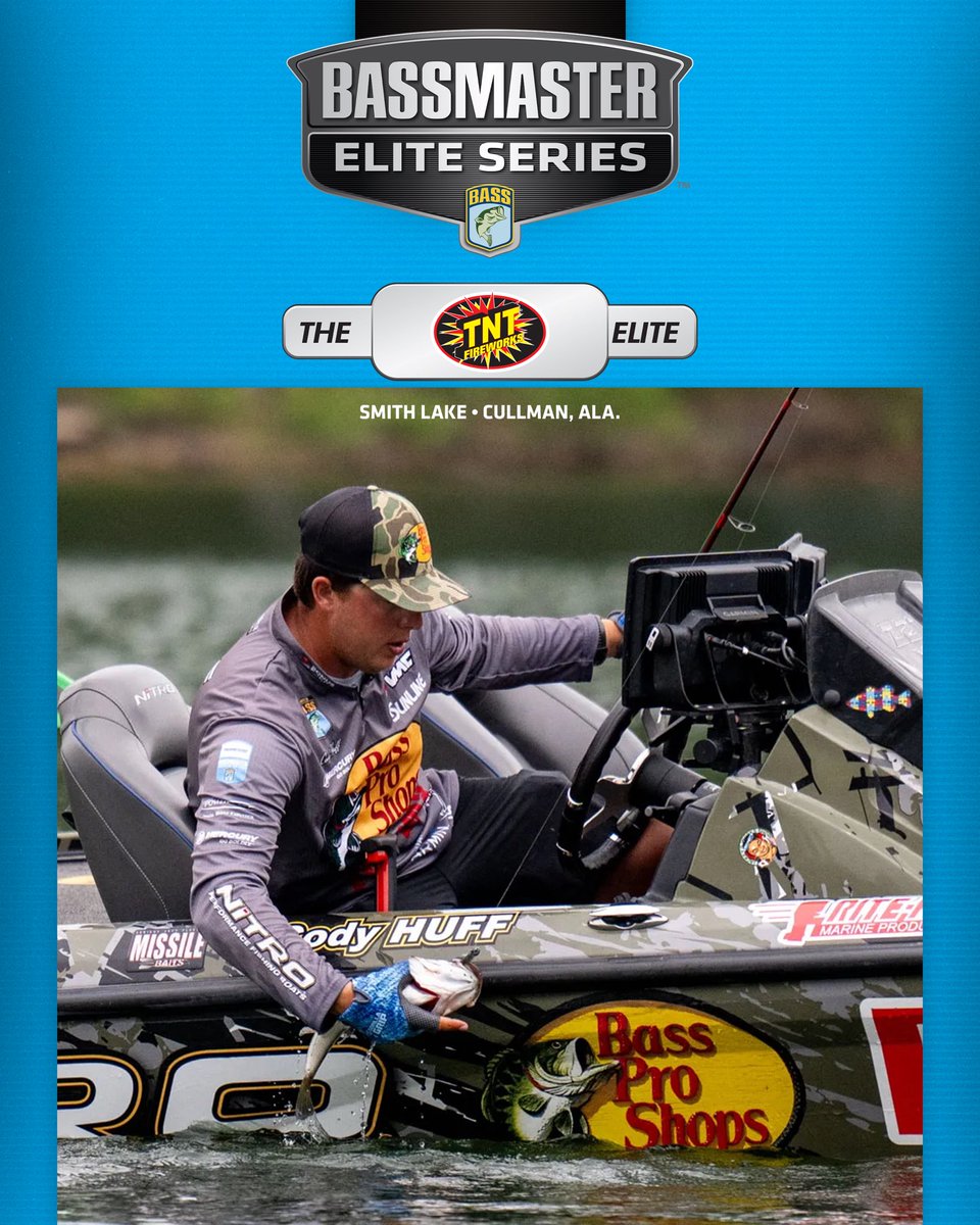 bassmaster's tweet photo. Tune in NOW on https://t.co/BwEK4Quanf for Semifinal Saturday weigh-in of the @tntfireworks Bassmaster Elite at Smith Lake! Find out which pros will advance to Championship Sunday. 

Click here to watch 👇
https://t.co/ijSrCRMJCj

#bassmaster #BassElite #visitcullman #smithlakealabama