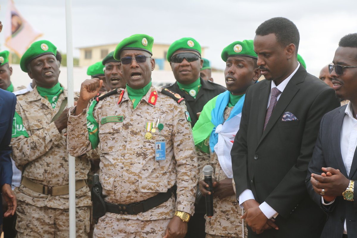ATMIS_Somalia's tweet photo. #ATMIS #DNDF troops celebrated their country’s 47th Independence Day in a colourful ceremony on Thursday in Beletweyne, the Hiiran region.
Read more: https://t.co/SOVeBp50lJ https://t.co/8MyOjDF25k