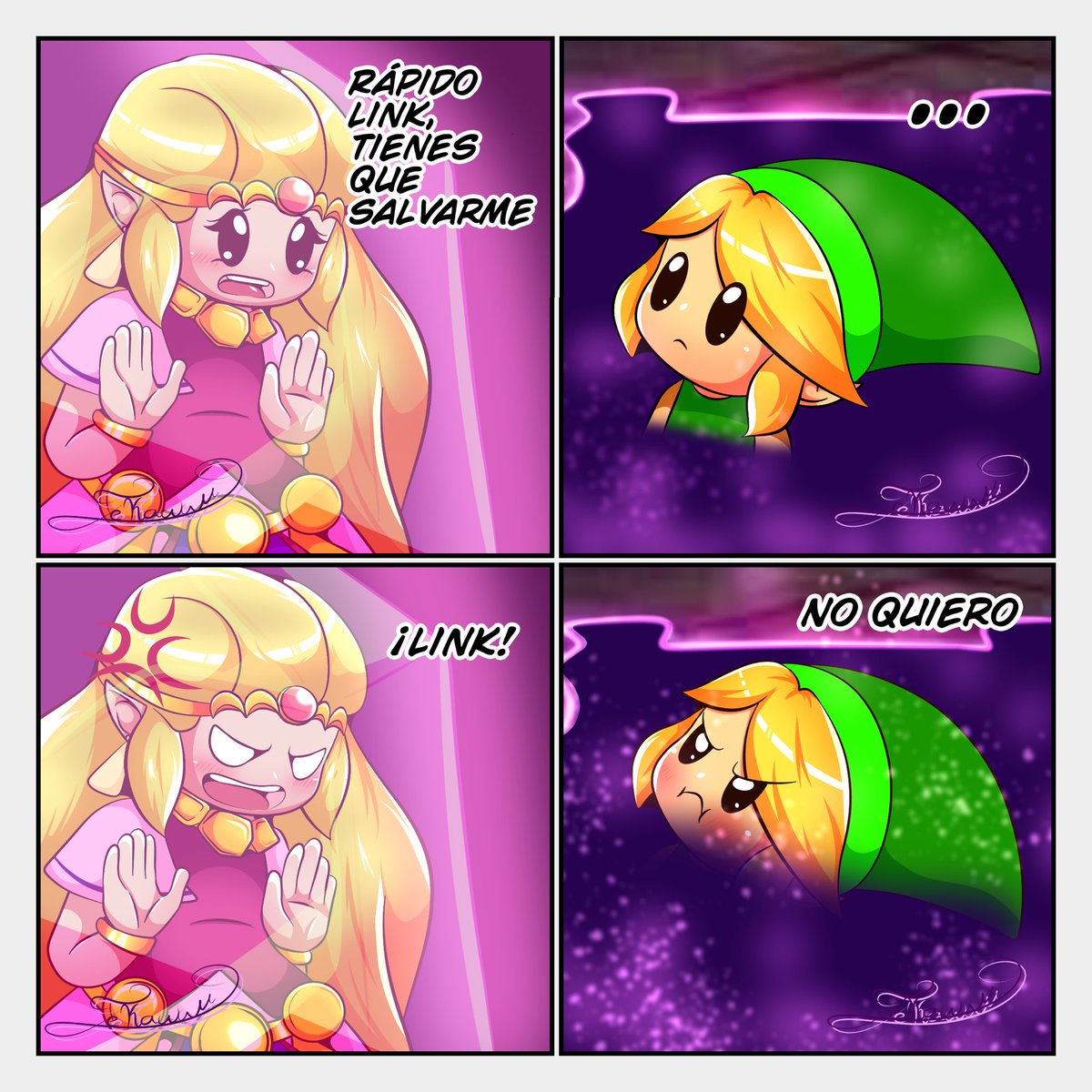 jennyferprince3's tweet photo. “No” 
#zeldafanart #zelda #thelegendofzelda https://t.co/IWIYZtoDce