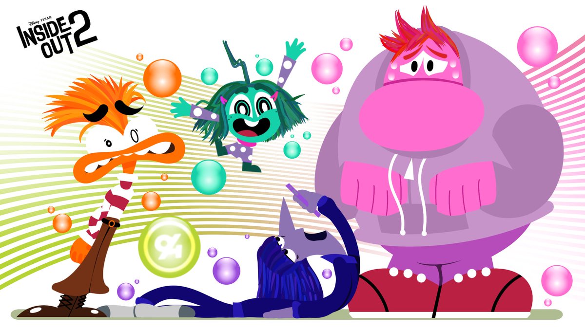 RMaster94's tweet image. “We wanted to make such a good first impression!…”
“Ah-ah-ah, what do you mean ‘we’?”
Haven’t seen it yet, but I’m hoping to.
Either way, new art! Yay!
#InsideOut2 #InsideOut #RM94