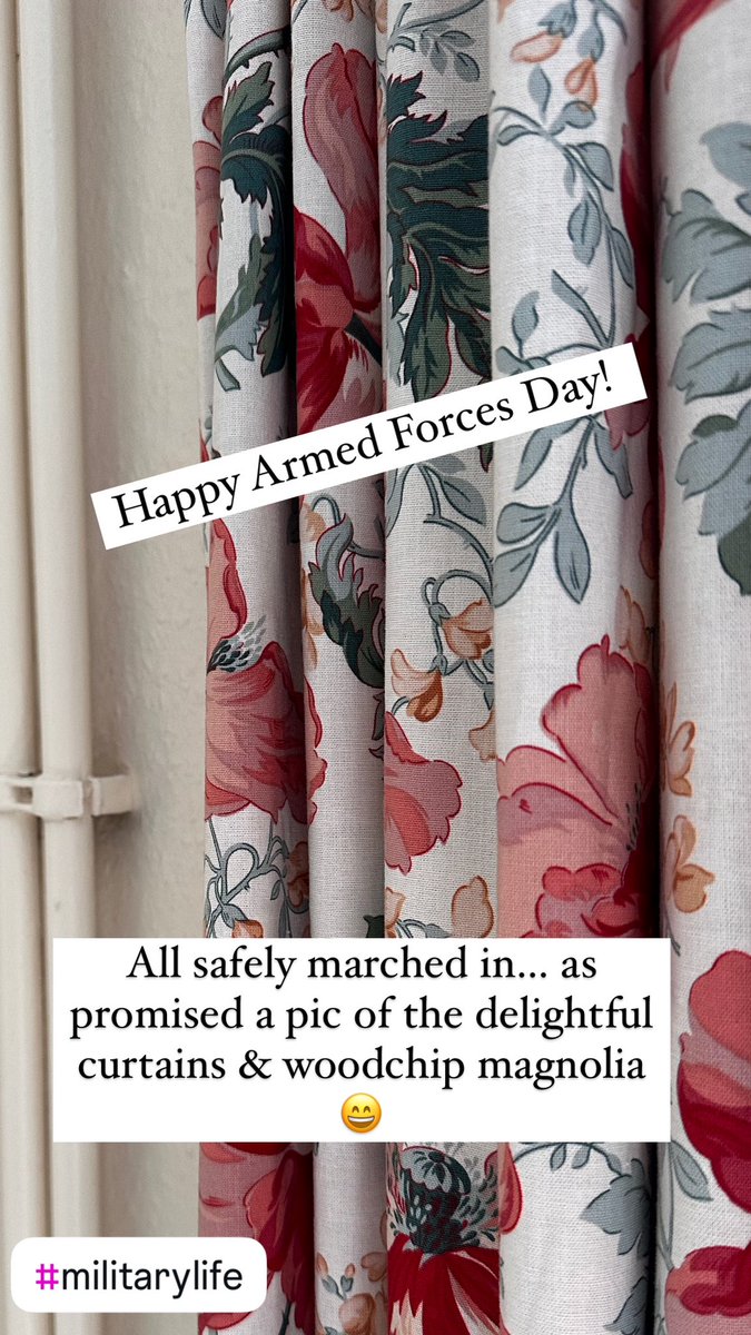 HelpForMovers's tweet photo. And to all my fellow spouses … as promised, here’s a pic of the curtains and yes that’s woodchip 🤣

Marched in on Wednesday… the usual snags but all unpacked &amp; set up 💪

… the curtains have already been changed 🤣

#SFA #militarylife #marchin https://t.co/xDcBHTZbcC