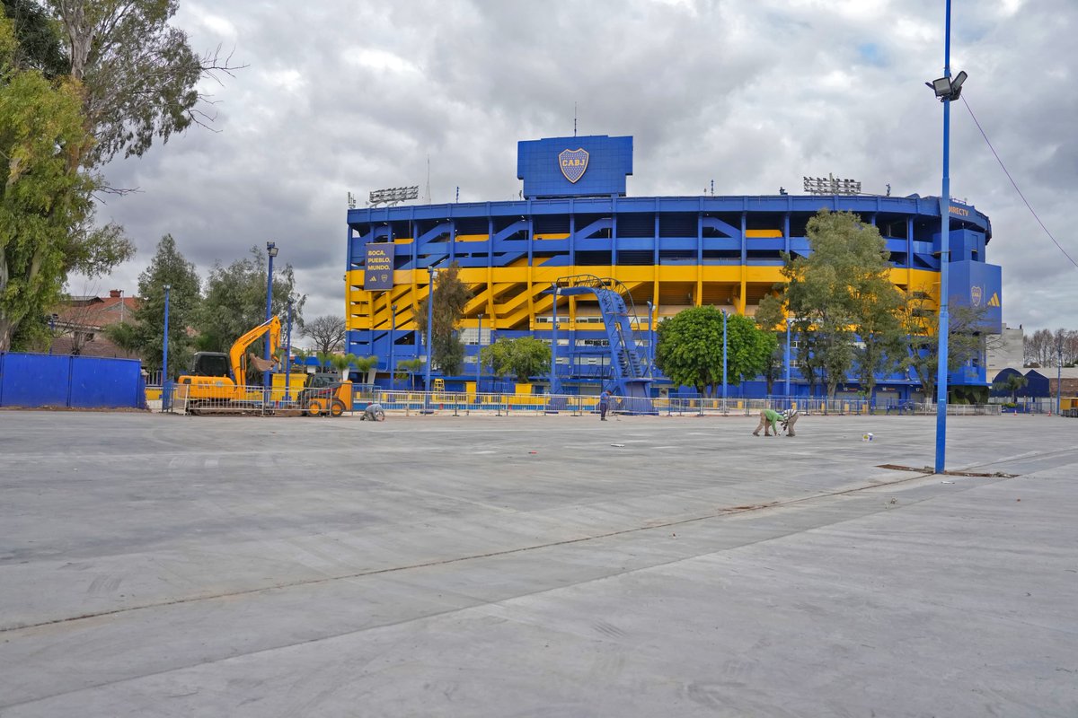 El sorpresivo cambio en La Bombonera Las obras no paran.