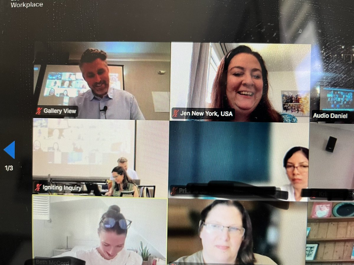 Amazing 3 days of learning at the Igniting Inquiry Conference! Thank for making the virtual experience so inclusive- genuinely felt as if we were in the room with the other participants- a lot to digest and reflect upon after these 3 days😎 Enjoy the summer! #IgnitingInquiry2024