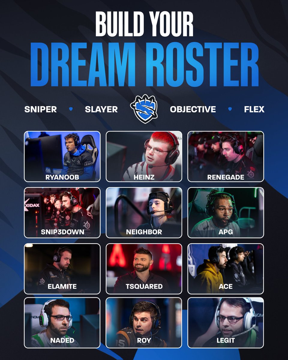 With #HCSAtlanta24 Major Qualifier this weekend, we're wondering 🤔 

If Str8 Rippin were playing, who'd you pick for your ultimate team?

#StayRIPPIN