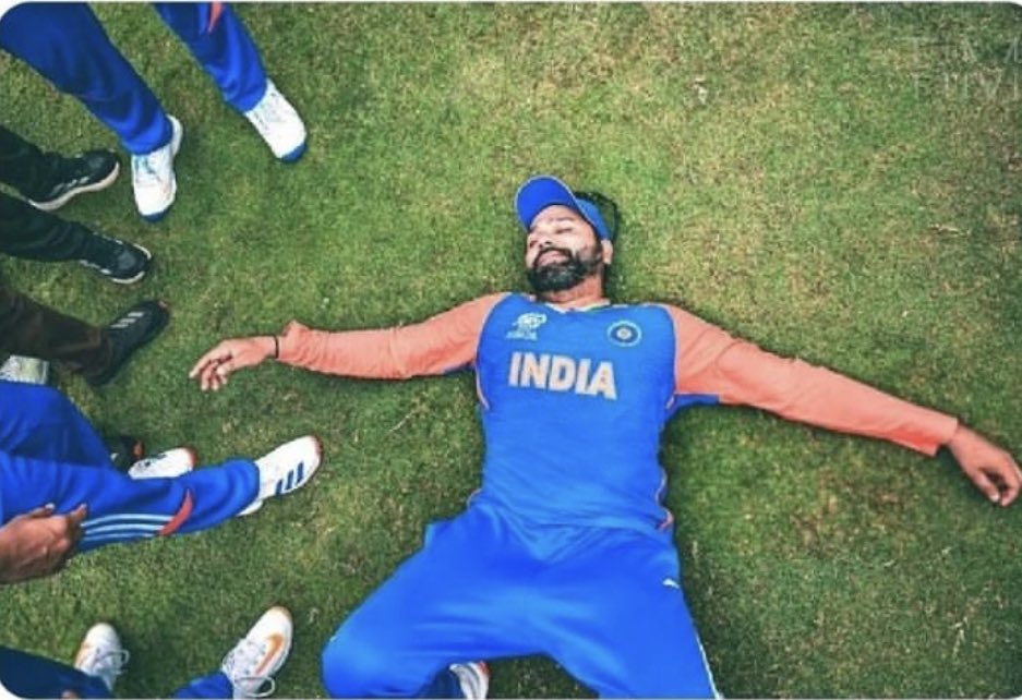 swatic12's tweet photo. the whole India will sleep peacefully tonight and this legend…he will sleep a little more peacefully than all of us https://t.co/tGaeb0d25o