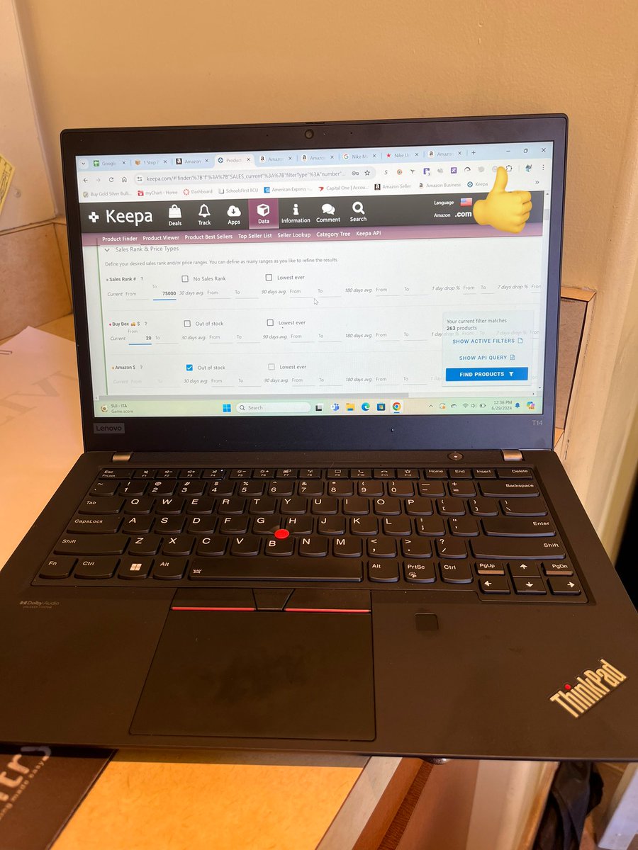 Ecom_ncb's tweet image. Doin some keepa at the 9-5. Feels like they’ve had me on a leash the past few weeks so trying to take advantage of all the time I have