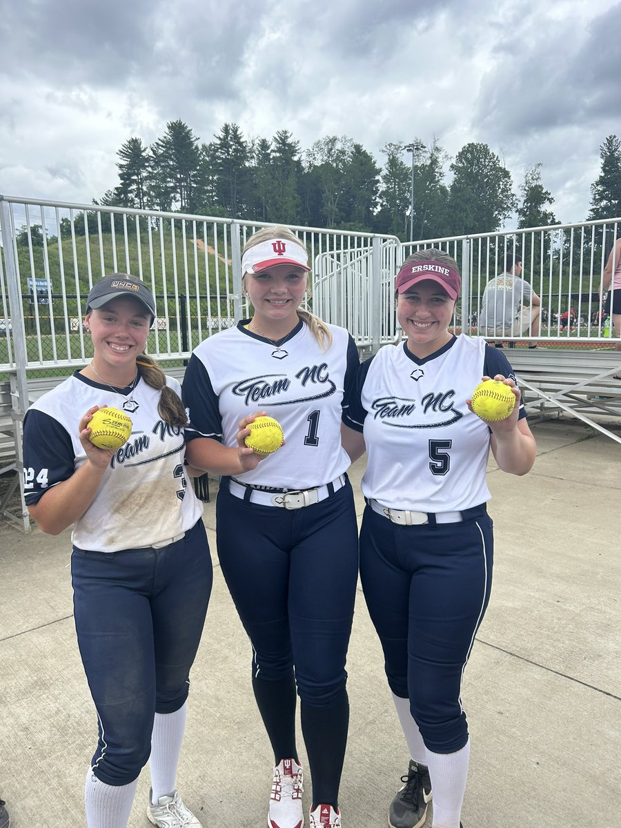 Team North Carolina Huss 24/25 (@teamnchuss) on Twitter photo 2-0 on the day in Asheville. 💣s from <a href="/MacyMichael_3/">Macy Michael</a>, <a href="/Josie_Bird2024/">Josie Bird</a> & <a href="/kcrouch2024/">Kennedy Crouch</a>. Only 1 run allowed in the ⭕️(<a href="/kinadavis_13/">Kina Davis (2025)</a> & <a href="/alberty2025/">CadenceAlberty2025</a>) and speed on the bases (3 inside the park HRs <a href="/ava_cowart/">AvaCowart2025</a> <a href="/Rvogel2024/">Riley Vogel 2024</a> <a href="/kinadavis_13/">Kina Davis (2025)</a>). 2 games Sunday (930 /1230) <a href="/HussBrad/">Team North Carolina-Huss</a> 2-0 on the day in Asheville. 💣s from <a href="/MacyMichael_3/">Macy Michael</a>, <a href="/Josie_Bird2024/">Josie Bird</a> & <a href="/kcrouch2024/">Kennedy Crouch</a>. Only 1 run allowed in the ⭕️(<a href="/kinadavis_13/">Kina Davis (2025)</a> & <a href="/alberty2025/">CadenceAlberty2025</a>) and speed on the bases (3 inside the park HRs <a href="/ava_cowart/">AvaCowart2025</a> <a href="/Rvogel2024/">Riley Vogel 2024</a> <a href="/kinadavis_13/">Kina Davis (2025)</a>). 2 games Sunday (930 /1230) <a href="/HussBrad/">Team North Carolina-Huss</a>