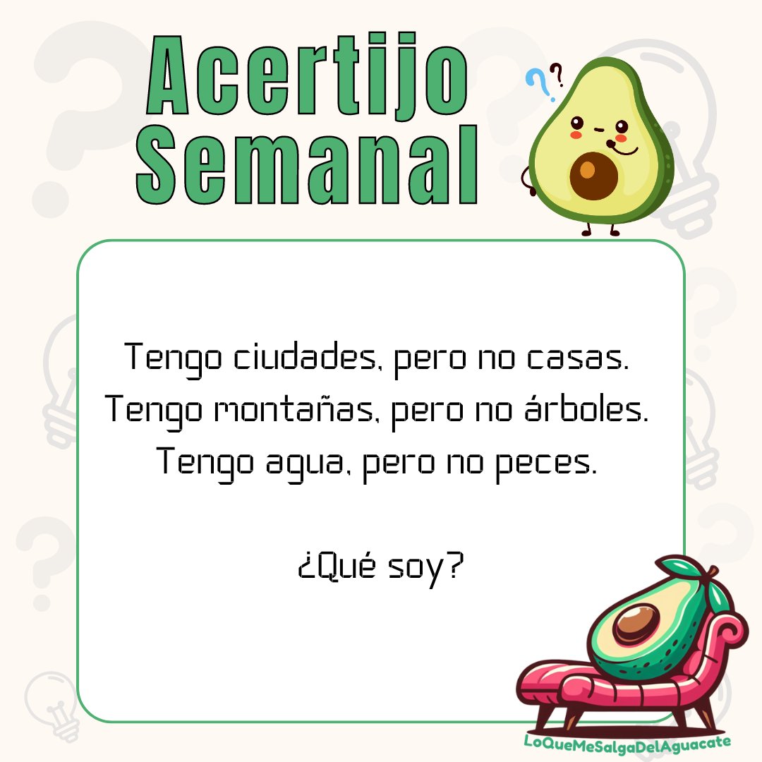 LQMSDA's tweet photo. LIBROS Y OTRAS COSITAS EN NUESTRA WEB 🥑✨
#juegos #preguntas #juegosdigitales #acertijos #adivinanzas #entretenimiento https://t.co/lvG0Nr4IzV