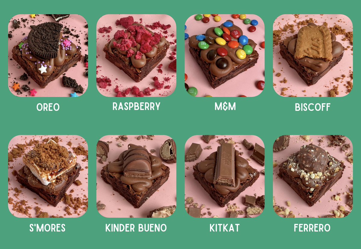 Debating which brownies to make next week - which one would you be voting for?