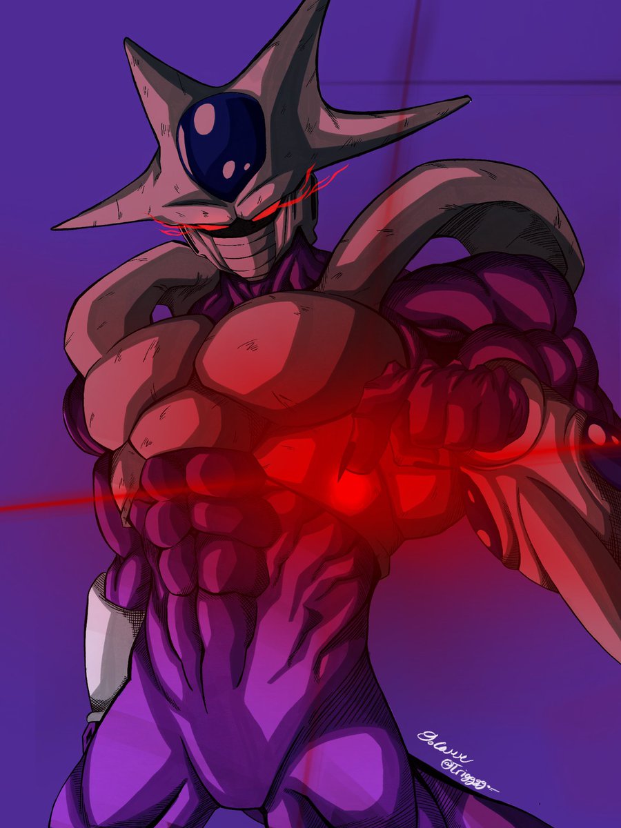 Tcarr_Media's tweet photo. Cooler Fourth Form🔥 #DragonBallZ #dragonball #dbzcooler #goku #cooler #fanart #artist https://t.co/PKgTiTCYcP