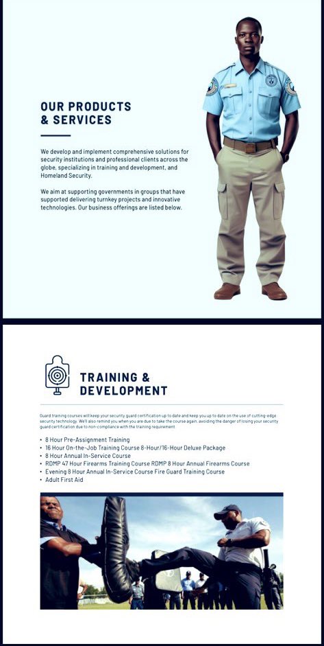 KareraNewton's tweet image. Alpine Security LTD is here for all your security needs. 

#Crimeinvestigation
#VIPsecurity
#SecurityTraining
#cybersecurity 
#Supplyofequipment
#Propertysecurity

Protection for a life Time.