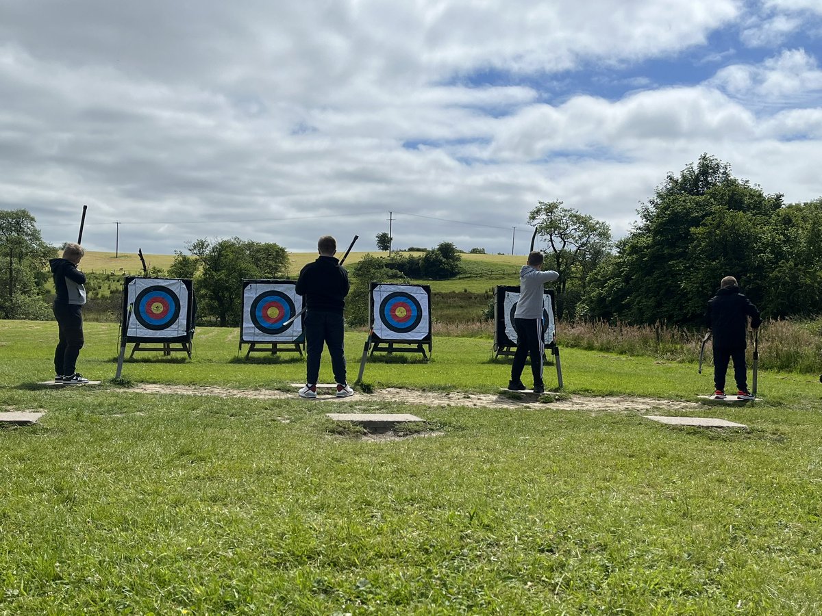What a lovely morning at Manor Park day 2! 
Kayaking, Canoeing &amp; Archery!  🏹🌊