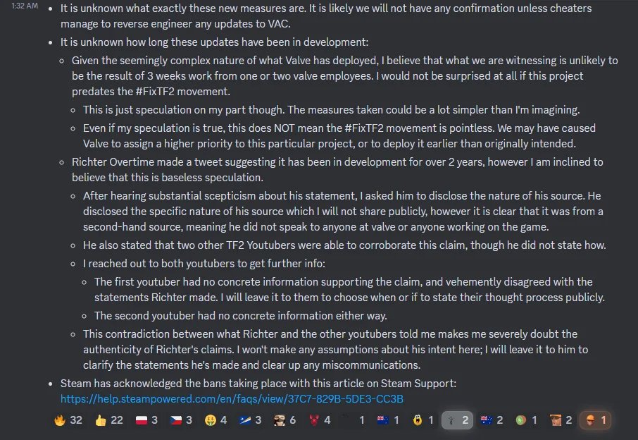 Weezy (@weezytf2) on Twitter photo The best synopsis of the current #FixTF2 fallout courtesy of <a href="/megascatterbomb/">megascatterbomb</a> 
It's a somewhat long read, but if you're curious about how the timeline's gone thus far, here it is. The best synopsis of the current #FixTF2 fallout courtesy of <a href="/megascatterbomb/">megascatterbomb</a> 
It's a somewhat long read, but if you're curious about how the timeline's gone thus far, here it is.