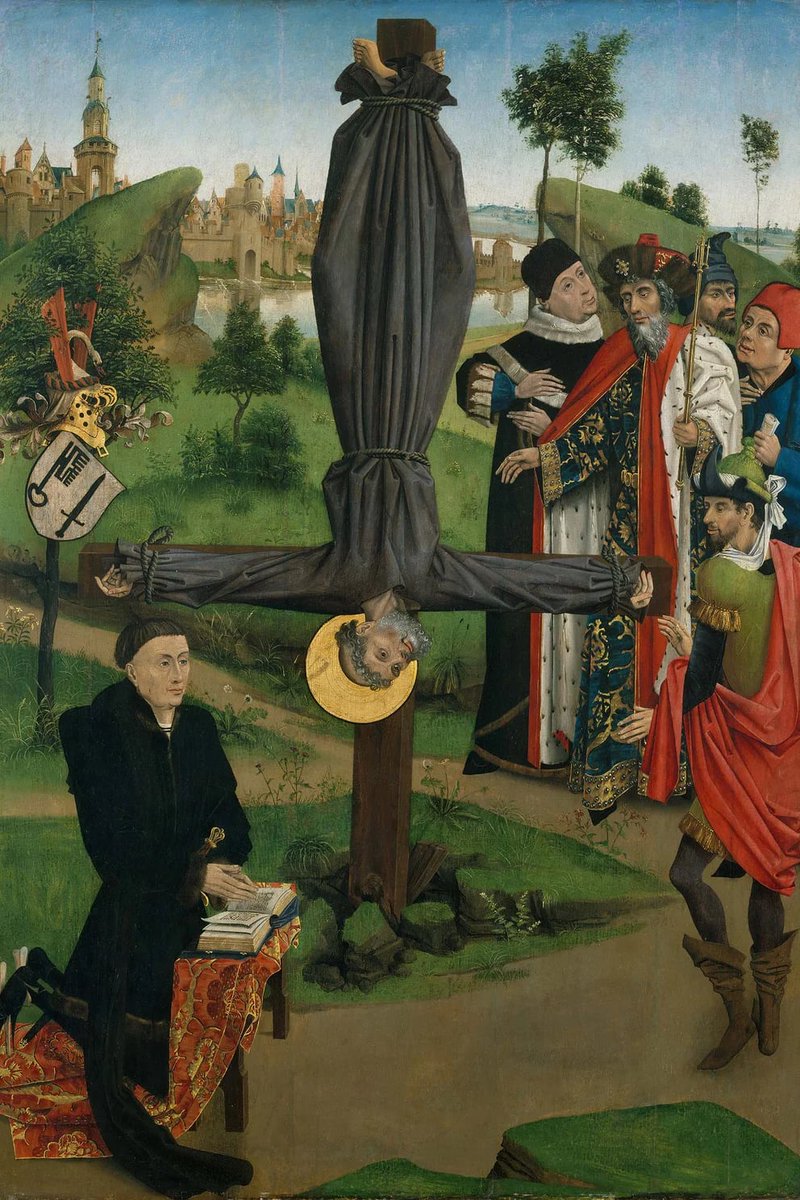 Hoy es día de San Pedro  y es bueno recordar que su cruz invertida nada tiene que ver con el satanismo, sino que es símbolo de HUMILDAD, porque no se sentía digno de morir como Jesús.

San Pedro, ruega por nosotros ❤️