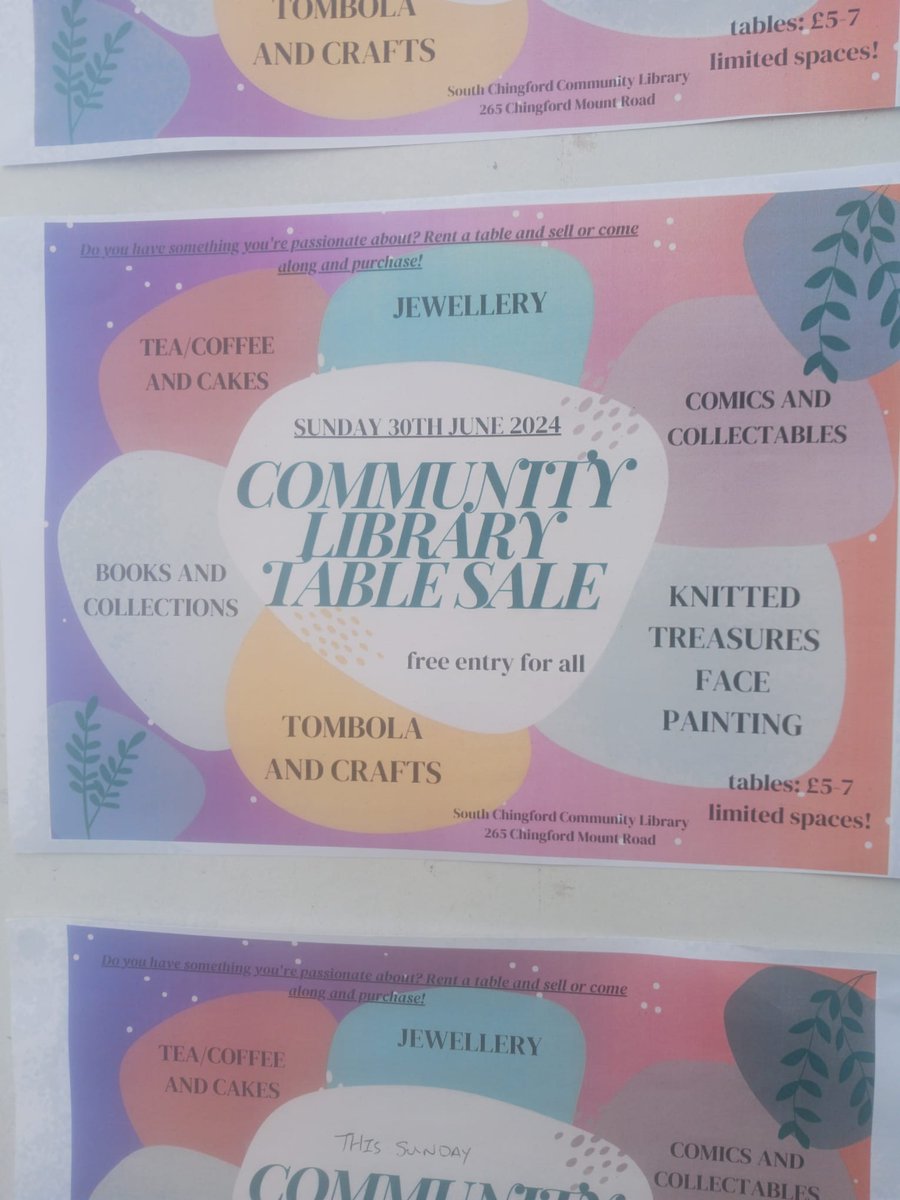 South Chingford Community Library (@e4library) on Twitter photo 