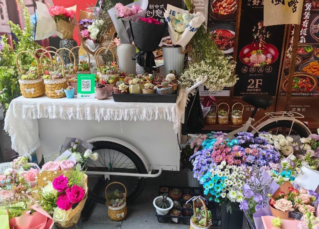 上班路过的花店