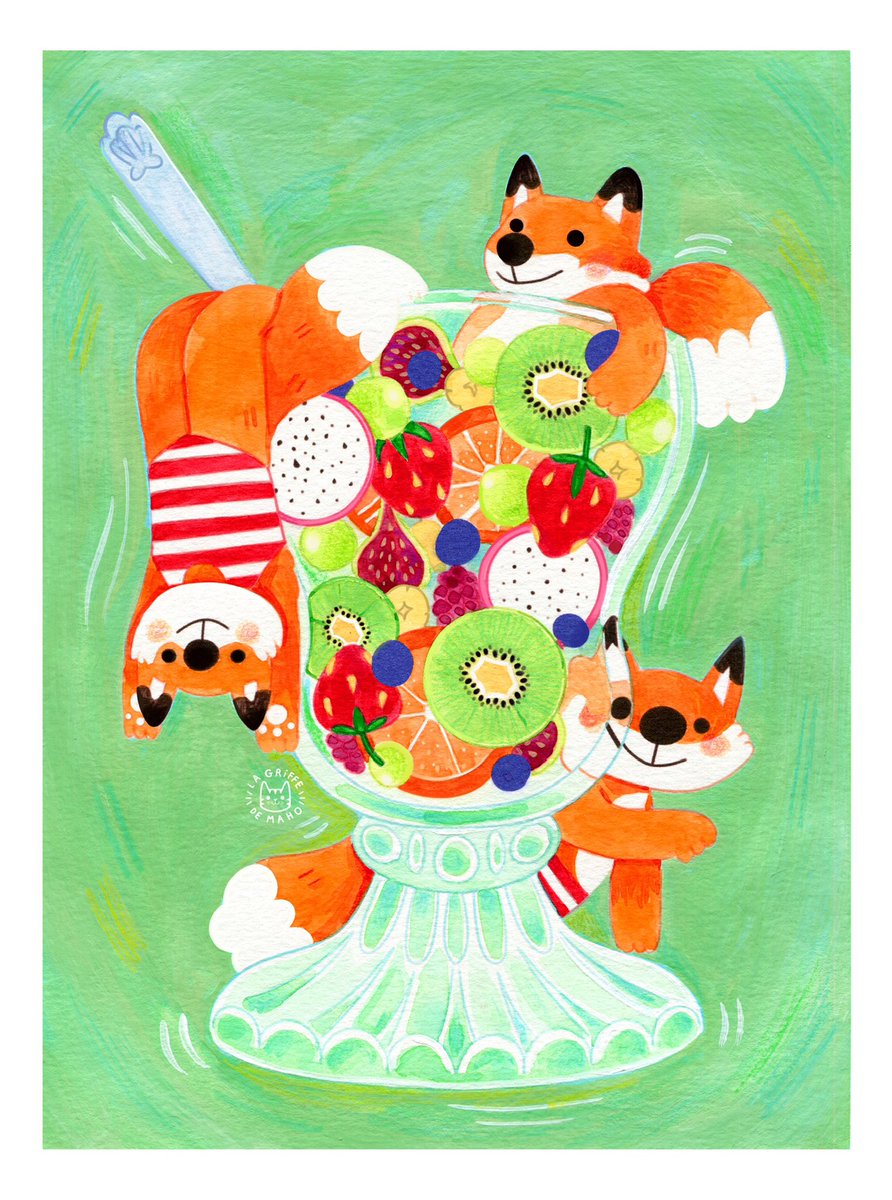 laGriffedeMaho's tweet photo. 🦊🥝🍇🍋‍🟩🍊 https://t.co/cQJnFDAkew