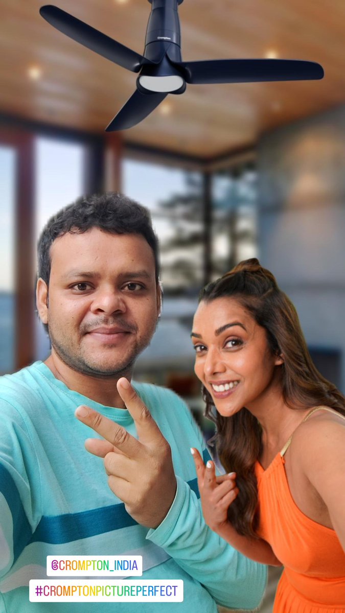dadofbonhisha's tweet image. #CromptonPicturePerfectFans #PicturePerfect #FanContest #Fans
@Crompton_India participated Daily...