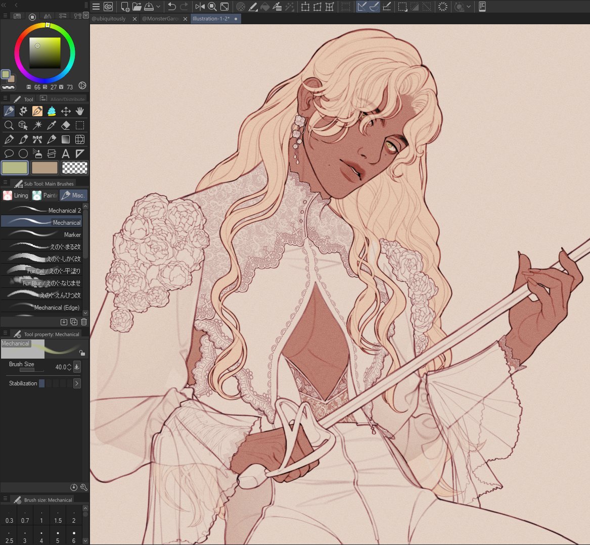halichor's tweet photo. [ WIP / OC ] design an outfit with lace, they said. it will be fun, they said.

this is gonna be my last wip before I slip back into working on my pending trades + comms again🥹 maybe I'll even finish lucien's bio on notion by then who knows? I just wanna ramble about his lore ;; https://t.co/GvLYh53tHZ