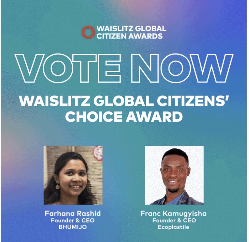 I am proud to announce that I have been chosen as a finalist for the 2024 Waislitz <a href="/GlblCtzn/">Global Citizen ⭕</a> Awards! The $100,000 Waislitz Global Citizens’ Choice Award is voted on by you, so help me win by voting for me and sharing with your community here: glblctzn.co/e/Waislitz2024