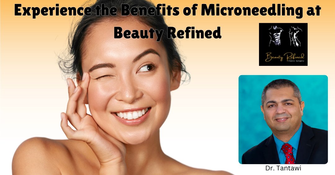 At Beauty Refined, we're passionate about giving you radiant skin. Led by Dr. Tantawi, our team offers safe, personalized microneedling treatments. Ready to glow? Book your consultation today! ✨ #Skincare #Beauty