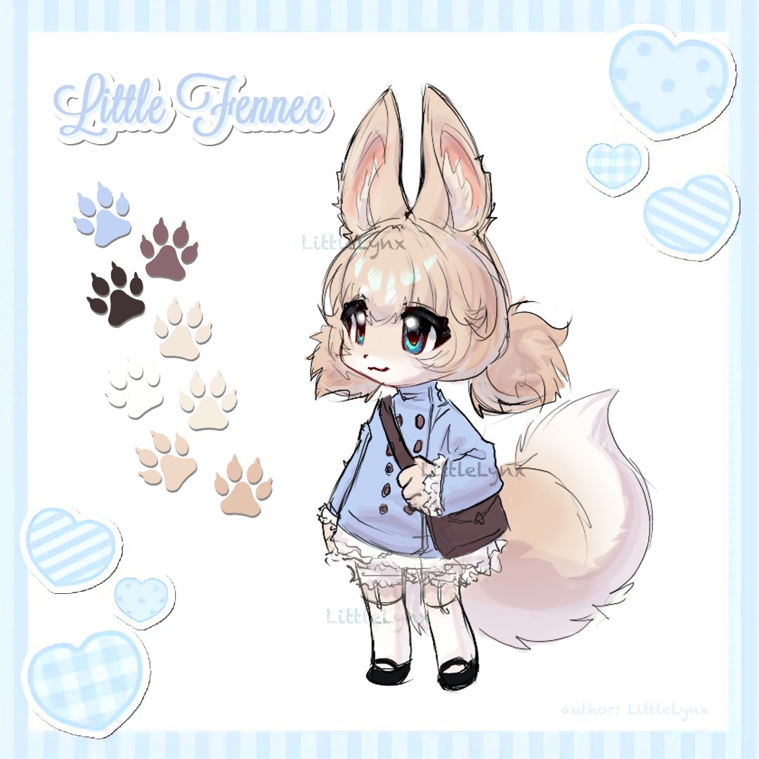 socalledfishart's tweet photo. 𝓛𝓲𝓽𝓽𝓵𝓮 𝓕𝓮𝓷𝓷𝓮𝓬 adoptable^__^
cost -- 50 USD
payment -- on Hipolink via PayPal
rules -- everything is allowed except assigning the authorship of the design and drawing to yourself
Comment if u want her!

also available on Toyhouse: https://t.co/NAR7FUdAyi https://t.co/6GETL5QUbF