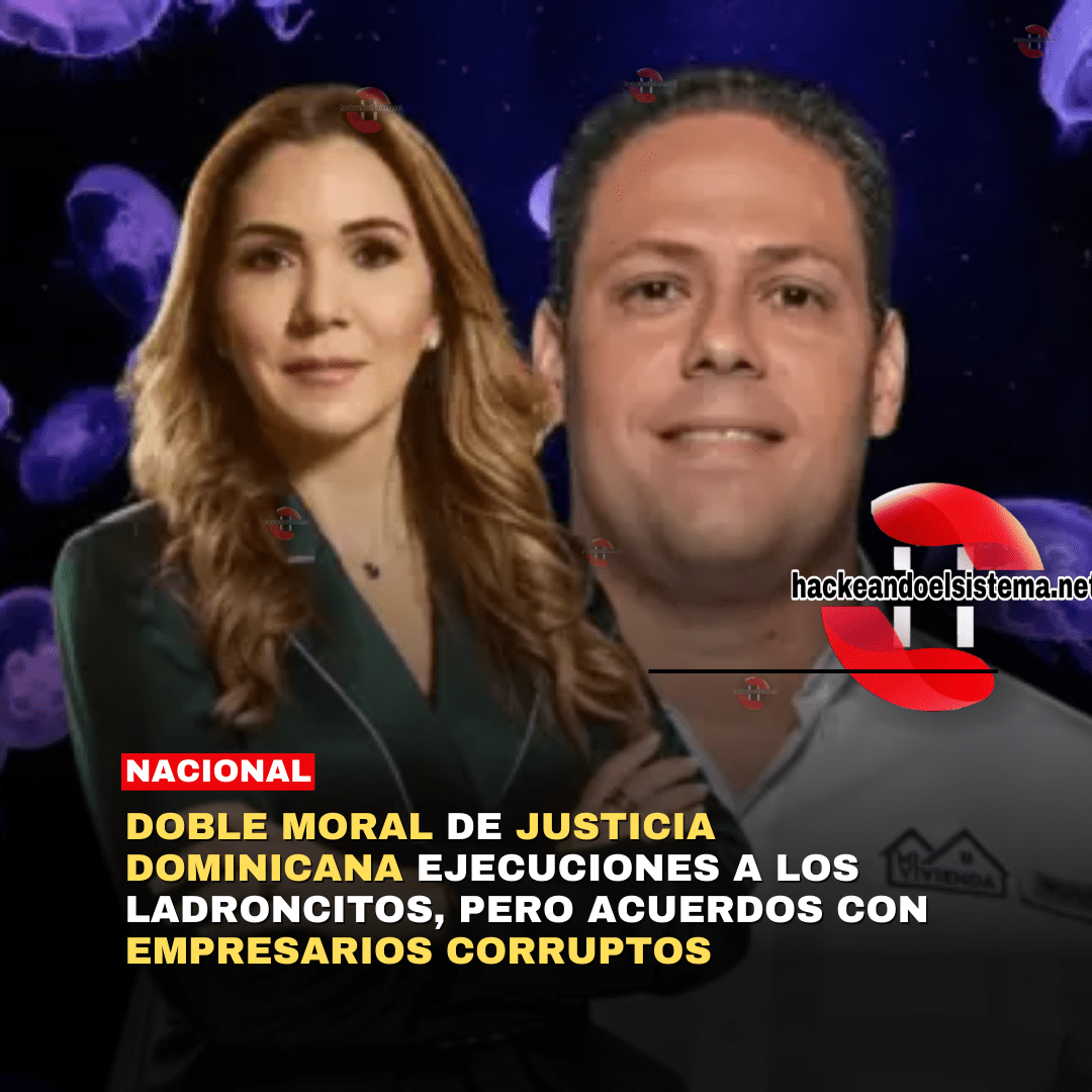 SenaSistema's tweet photo. Doble Moral de #JusticiaDominicana Ejecuciones a los Ladroncitos, pero Acuerdos con empresarios corruptos
#MirianGerman #JusticiaIndependiente #RepublicaDominicana #Casomedusa
Ampliar en el link: https://t.co/cX3GFSfHMR https://t.co/CbnRDvWiFz
