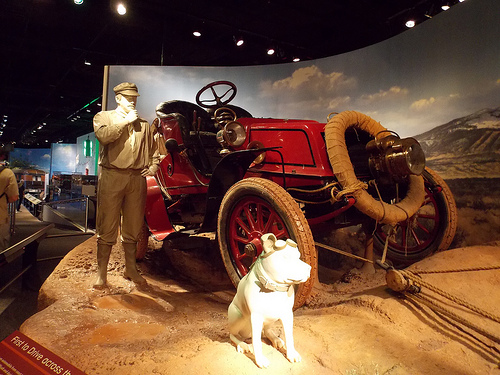 That's me. I am a statue in the most famous museum in the world. I got molded on a modeling job in NYC