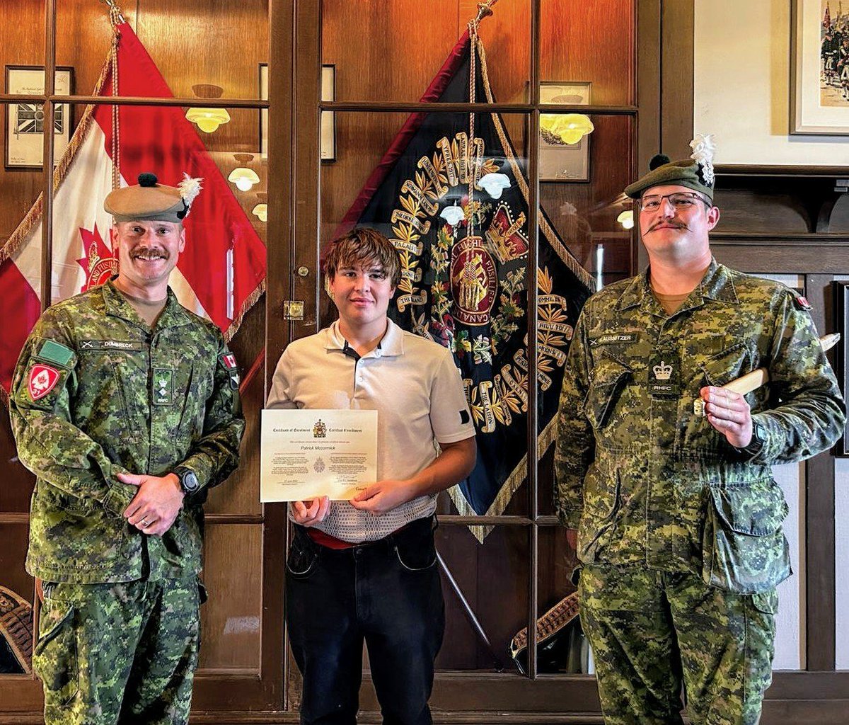 CO_RHFC's tweet photo. Grey Wolf is a unique military program combining Indigenous culture with military training to develop valuable skills like self-confidence, self-discipline, teamwork, time management, respect and fitness. https://t.co/MOjyDpDF6C
