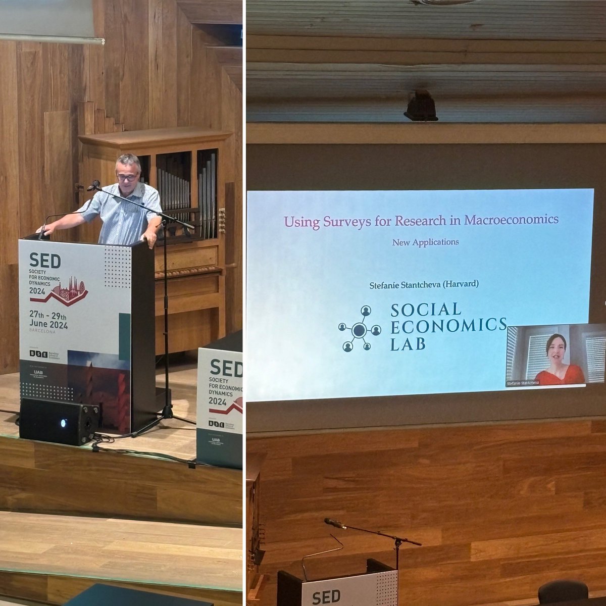 SED Meeting (@sedmeeting) on Twitter photo Wrapping up our third and final day of #SED2024 with the plenary talk of <a href="/S_Stantcheva/">Stefanie Stantcheva s-stantcheva.bsky.social</a> with a great introduction by Dirk Krueger <a href="/IERJournal/">Dirk Krueger</a> Wrapping up our third and final day of #SED2024 with the plenary talk of <a href="/S_Stantcheva/">Stefanie Stantcheva s-stantcheva.bsky.social</a> with a great introduction by Dirk Krueger <a href="/IERJournal/">Dirk Krueger</a>