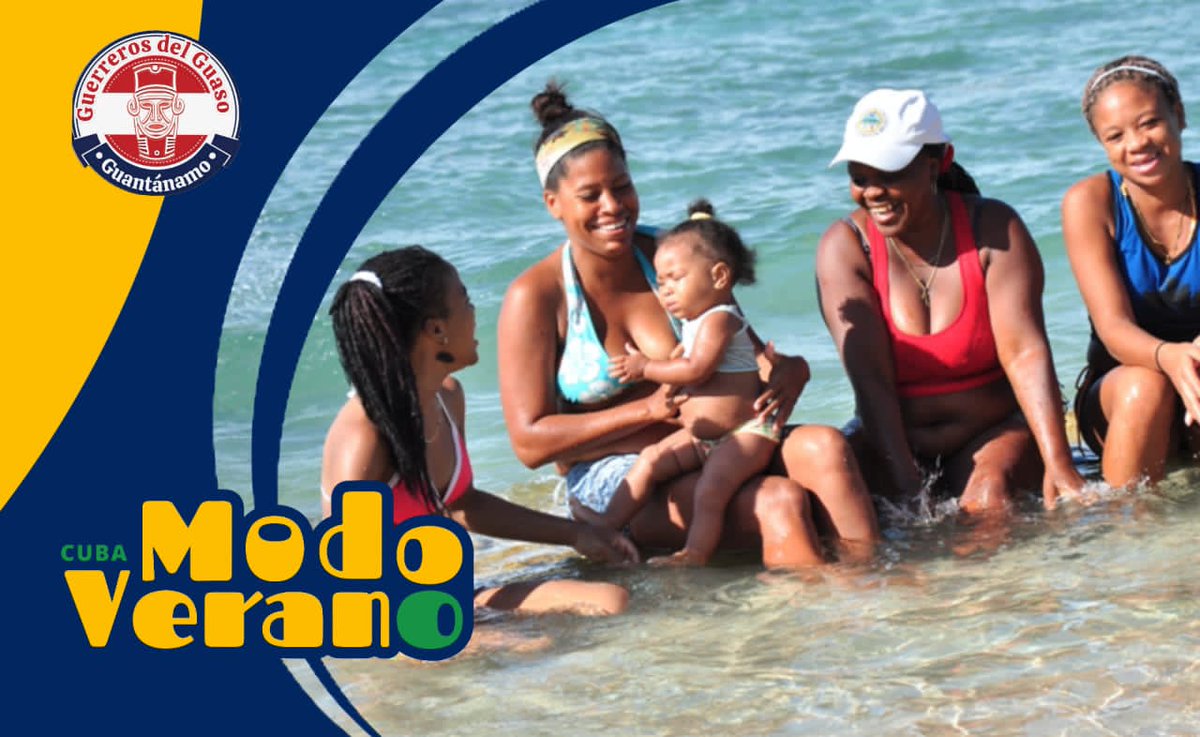 Oficialmente en #Guantánamo y en toda #Cuba ya estamos en #ModoVerano