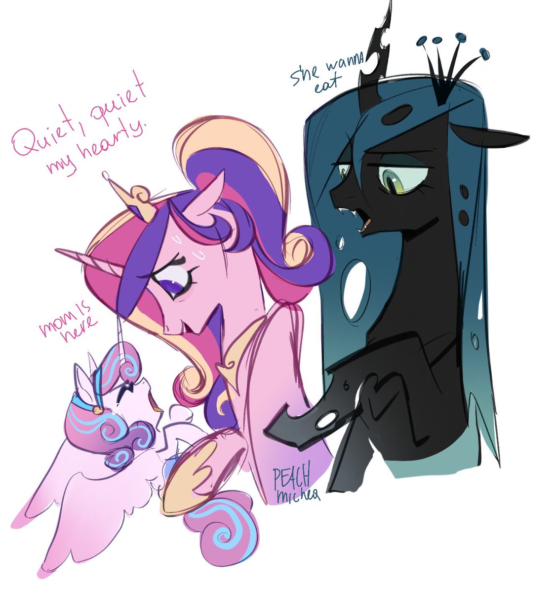 peachmichea's tweet image. Chryssi knows

#mlp