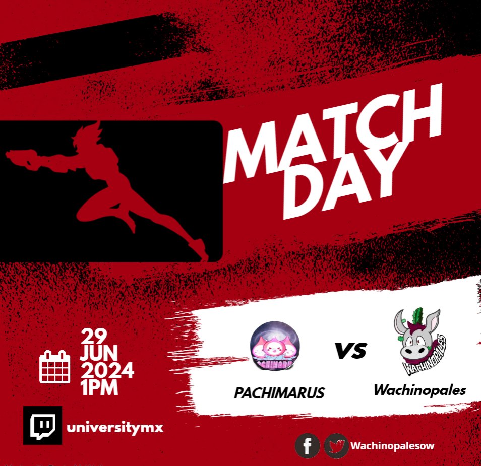 Wachinopalesow (@wachinopalesow) on Twitter photo ESTAMOS en la SEMIFINAL en el torneo de <a href="/UniEsportsMX/">TELCEL UNIVERSITY Esports México 🇲🇽</a>!🥳🥳🥳
1PM 🕑🕑
Twitch: universitymx ESTAMOS en la SEMIFINAL en el torneo de <a href="/UniEsportsMX/">TELCEL UNIVERSITY Esports México 🇲🇽</a>!🥳🥳🥳
1PM 🕑🕑
Twitch: universitymx