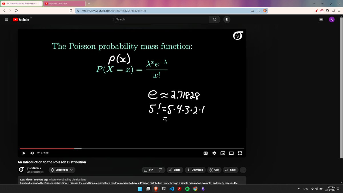 AshokNe13288337's tweet photo. #LSPPDay28 : Today i learned about discrete random variable distribution. #60DaysOfLearning2024 #LearningWithLeapfrog
@lftechnology https://t.co/XABskVK5eF