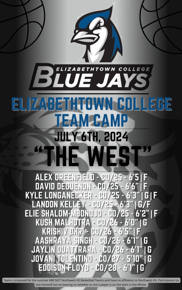 Cj Jenkins (@coachcjjenkins) on Twitter photo Another solid weekend on deck this time at beautiful <a href="/EtownCollege/">Elizabethtown College</a> for <a href="/BlueJaysMBB/">E-town Basketball</a> <a href="/BrittMoore_/">Britt Moore</a> team camp! Getting some good exposure and experience. Looking forward to the action!
ππππππ€π©Άπ€π€π©Άπ€ Another solid weekend on deck this time at beautiful <a href="/EtownCollege/">Elizabethtown College</a> for <a href="/BlueJaysMBB/">E-town Basketball</a> <a href="/BrittMoore_/">Britt Moore</a> team camp! Getting some good exposure and experience. Looking forward to the action!
ππππππ€π©Άπ€π€π©Άπ€
