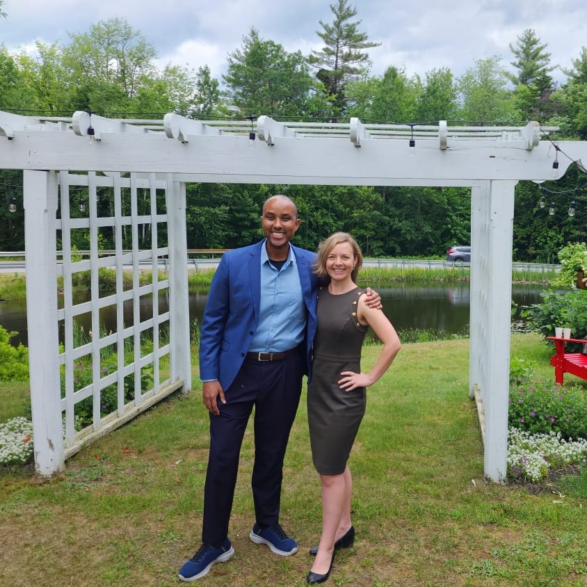 Katherine Mirica 🇺🇦 (@kmirica) on Twitter photo <a href="/DrSharmarke/">Sharmarke Mohamed</a> and I are honored and grateful to carry the torch as vice co-chairs in 2026 and co-chairs in 2028!!! <a href="/DrSharmarke/">Sharmarke Mohamed</a> and I are honored and grateful to carry the torch as vice co-chairs in 2026 and co-chairs in 2028!!!