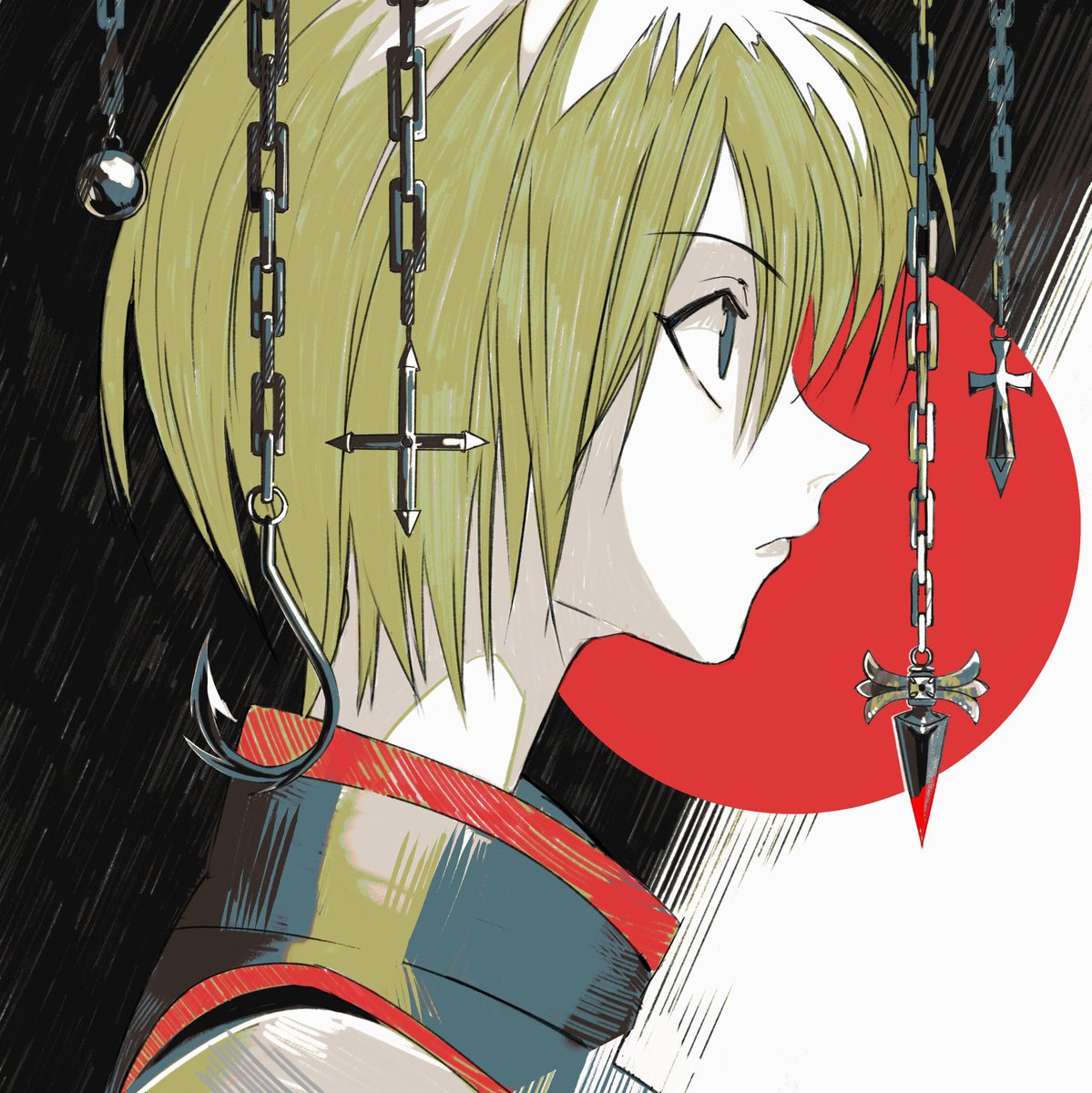 yonq228's tweet photo. Kurapika fanart #hxh https://t.co/wOqYaNwO8O