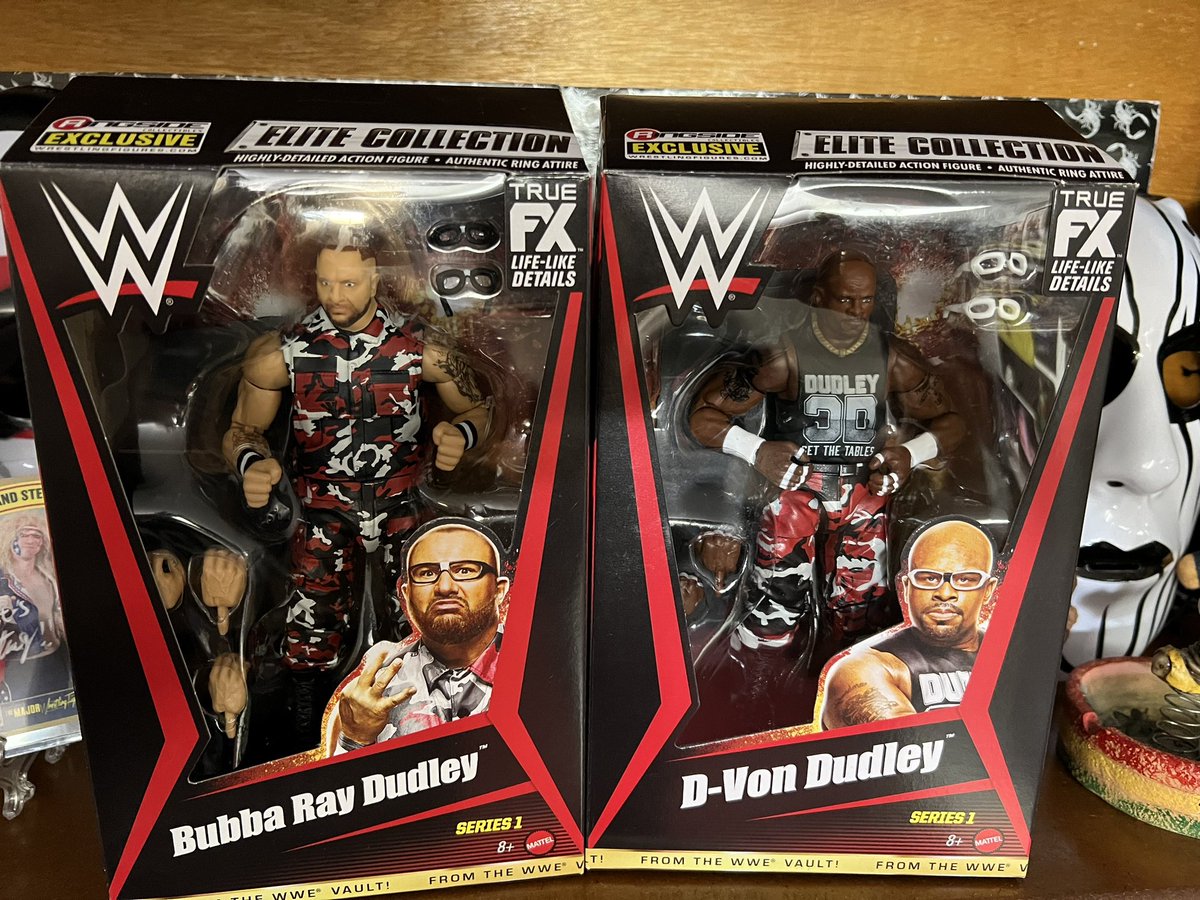 MongrovianMike's tweet image. Just got my @RingsideC @bullyray5150 and @TestifyDVon Figures! Awesome Details! Now to get them Signed! Hopefully they’ll be signing @bigeventny on Long Island #GetTheTable #BustedOpen247 #NationsCornerOnLocation
