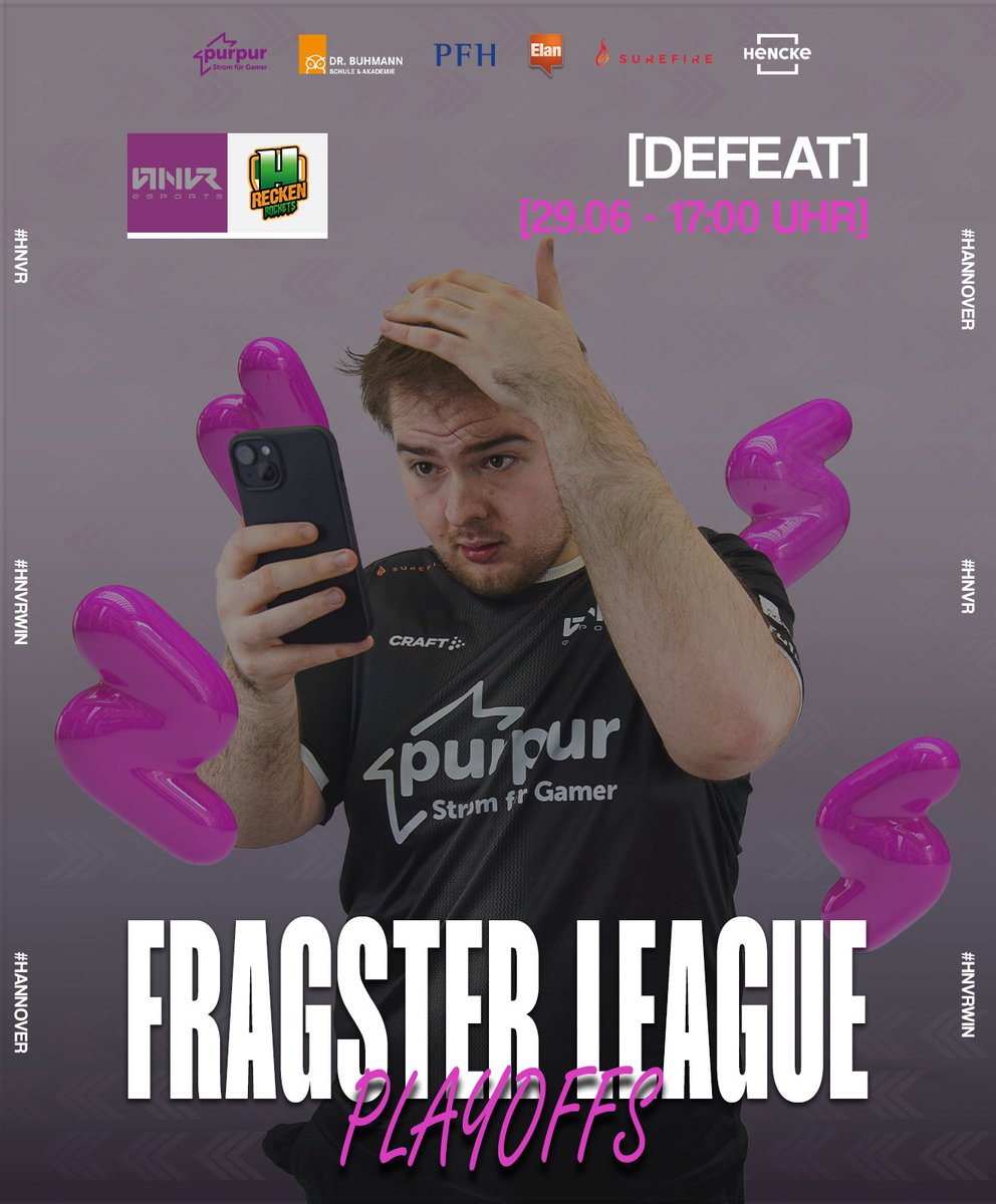 #LOSS!

Mit einen 1-4 gehen <a href="/reckenrockets_h/">DIE RECKEN</a> scheiden wir aus den <a href="/FragsterD/">Fragster</a> League Playoffs aus.

Danke für die Saison! 💜