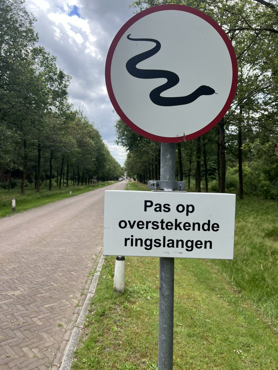 Vandaag in de serie bijzondere verkeersborden 😉