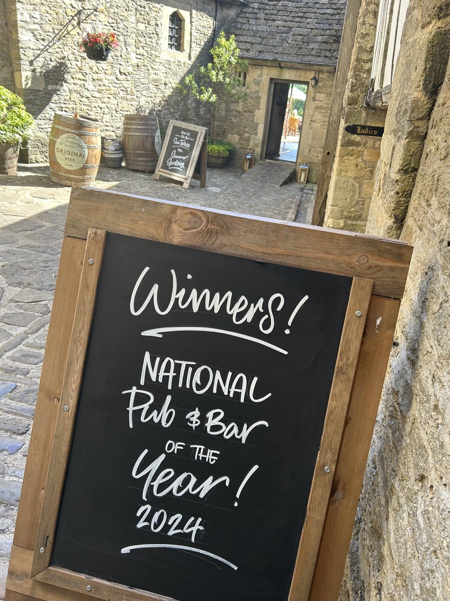 My local. Pub of the year, pub chef of the year.

Not too shabby