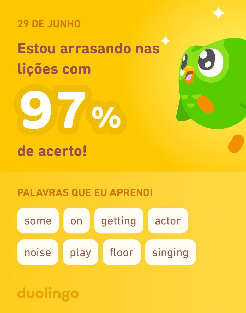 study_vit's tweet image. Estou aprendendo inglês no Duolingo! É grátis, divertido e eficaz.